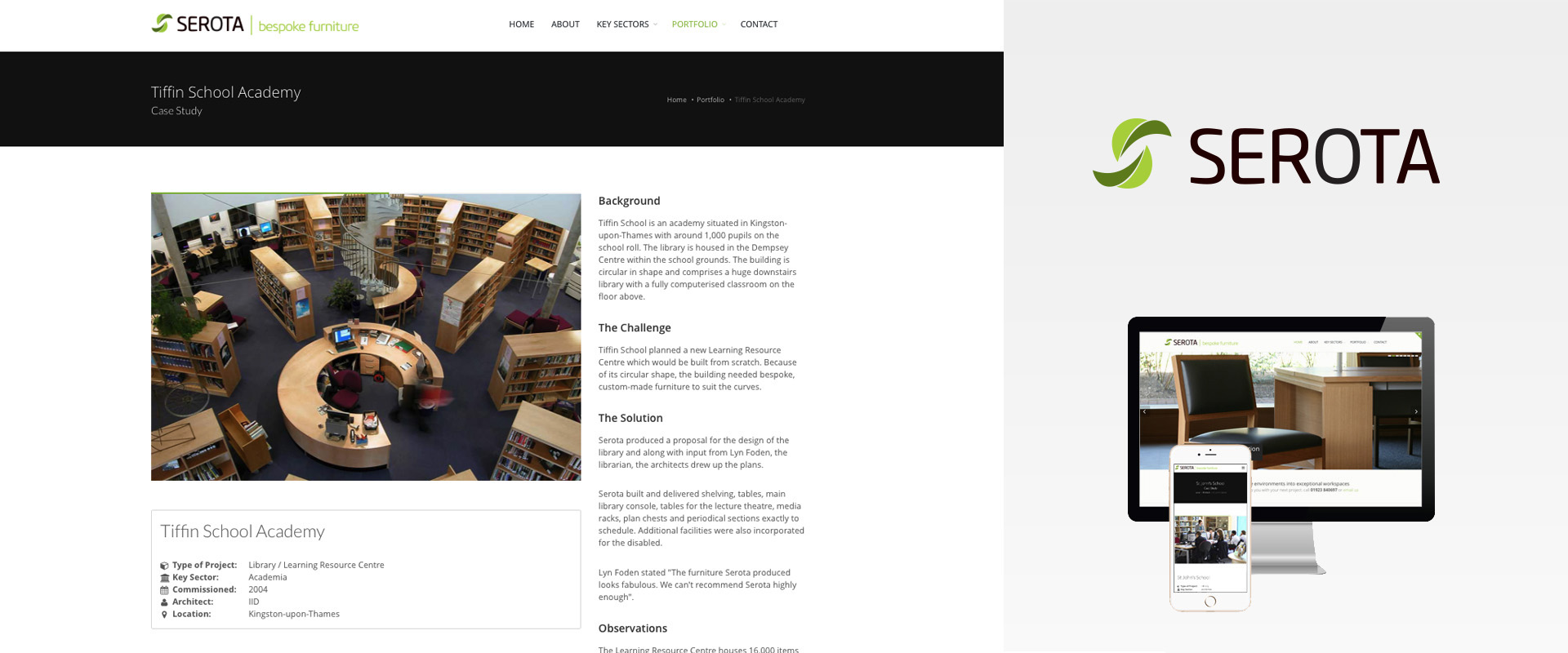 Serota Responsive Website